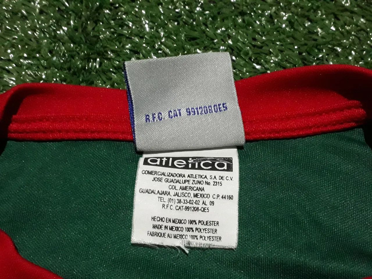 Camisa México 2002 Home N° 9 J. Borgetti - Foto 4