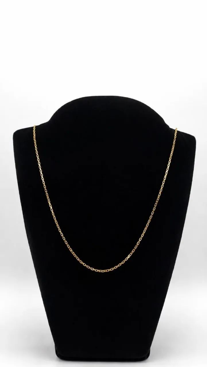 Corrente Tijolinho Banhada a ouro 18k  - Foto 2