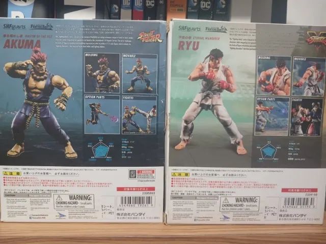 Street Fighter Ryu E Akuma - S.h Figuarts - Foto 2