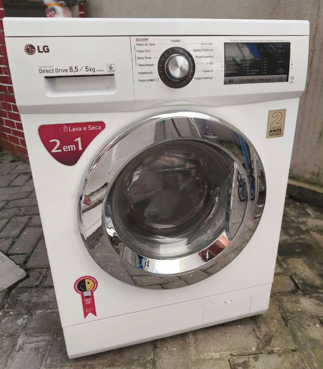Lava e Seca LG 8.5 kg  SEMI NOVA 
