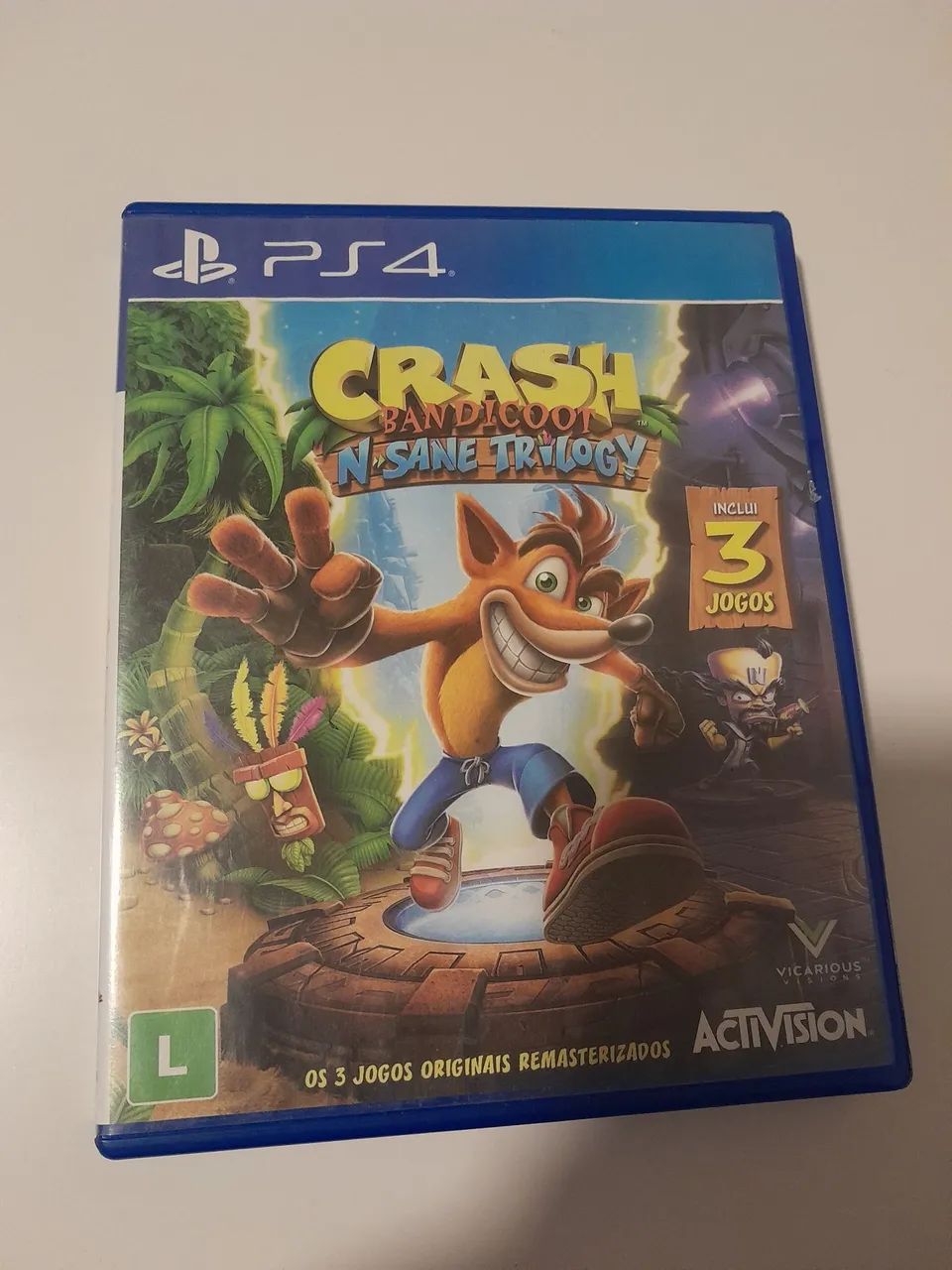 Crash trilogia ps4 original 