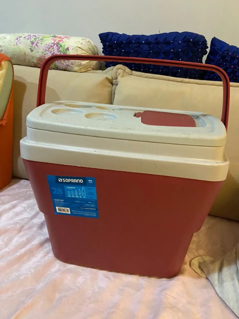caixa térmica 28l soprano (usada) - Foto 2
