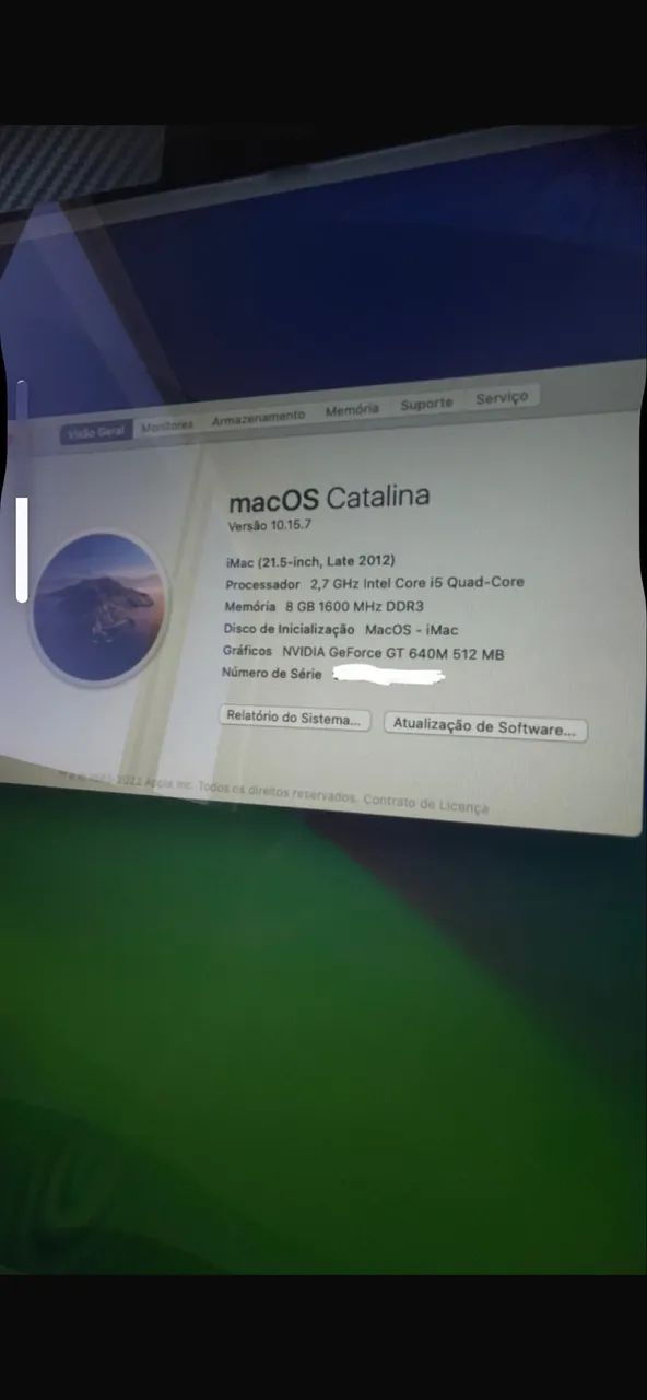 Apple iMac 21 (a1418) 2012 - Foto 4