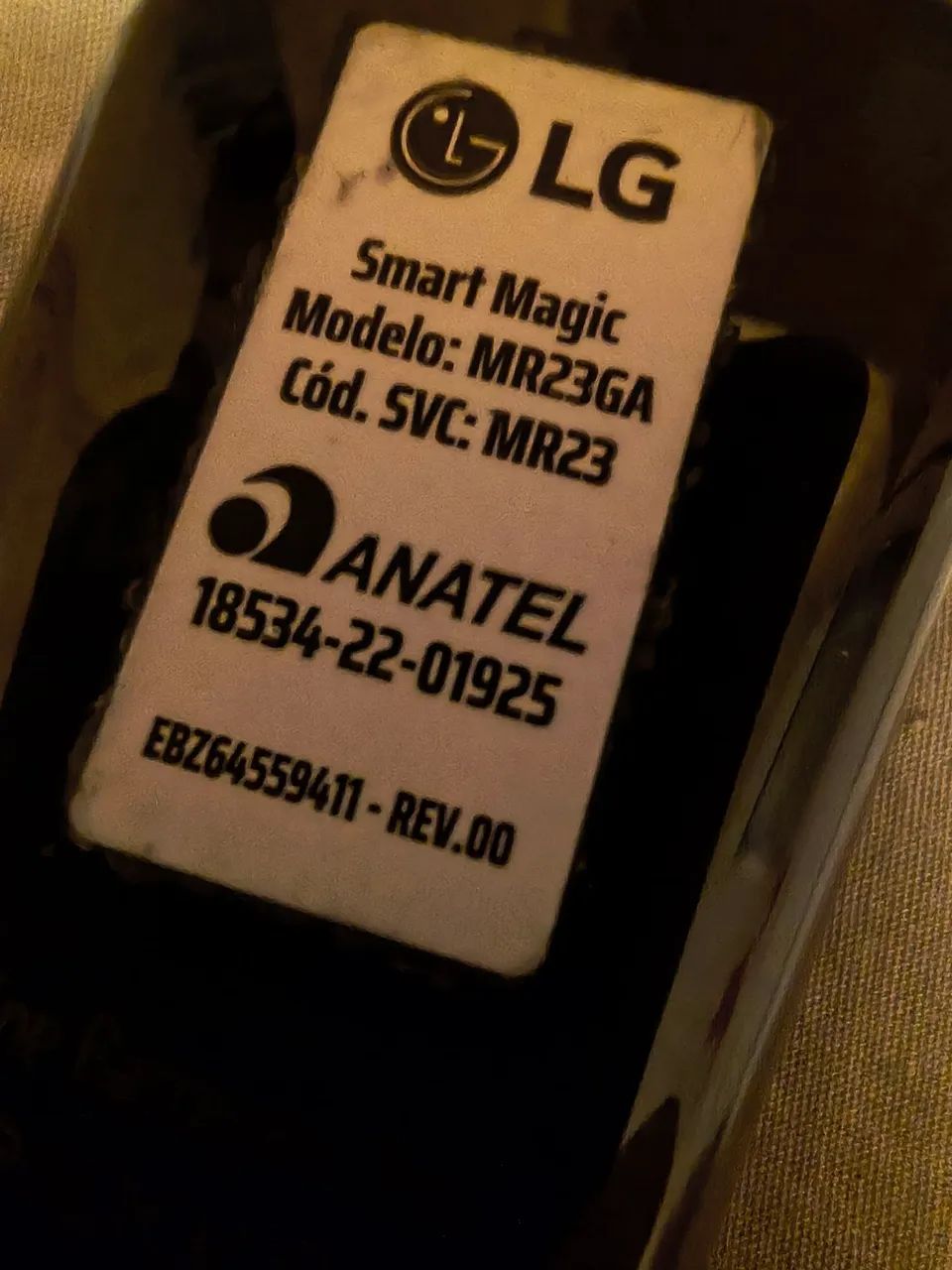 Controle Smart TV LG MR23GA - Foto 2