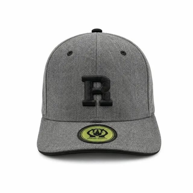 Boné RHINO SIZE Baseball Aba Curva Flex Mescla - Foto 2