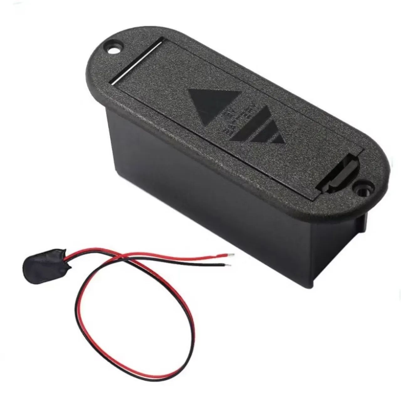 Caixa case box compartimento de bateria 9v