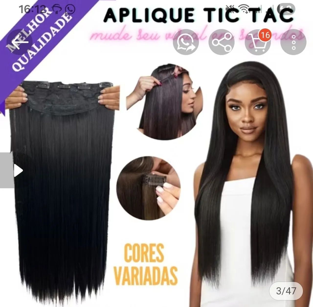 Aplique  tic tac - Foto 2