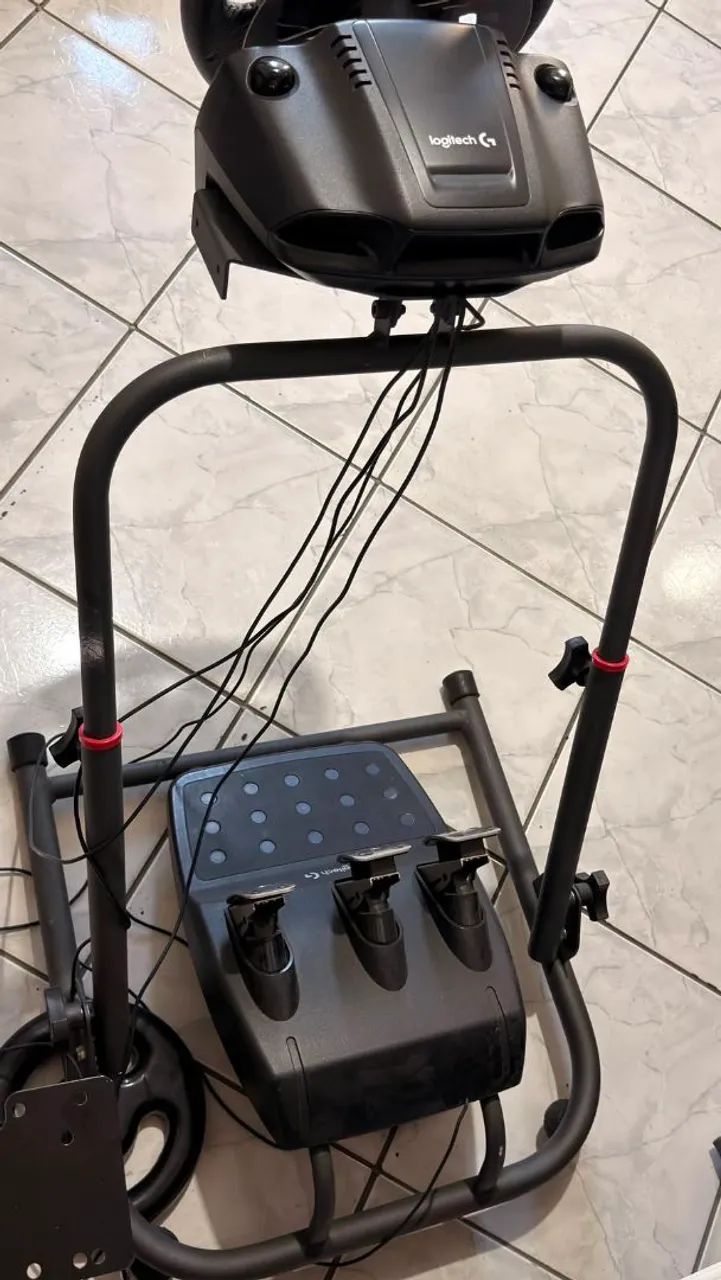 VOLANTE LOGITECH PC/CONSOLE - COMPLETO - Foto 4