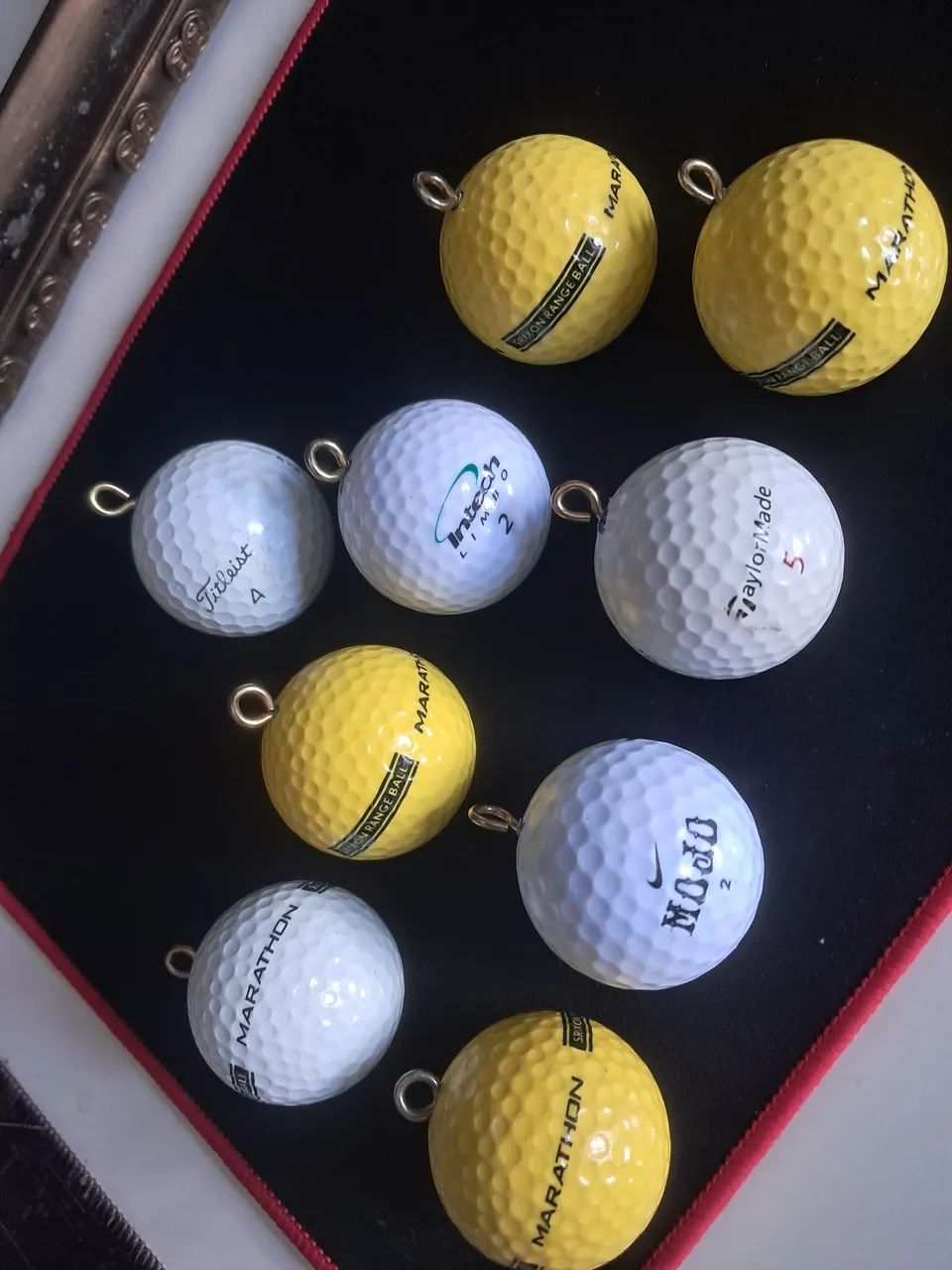 Chaveiros bolinhas de Golfe Profisisonal - Foto 3
