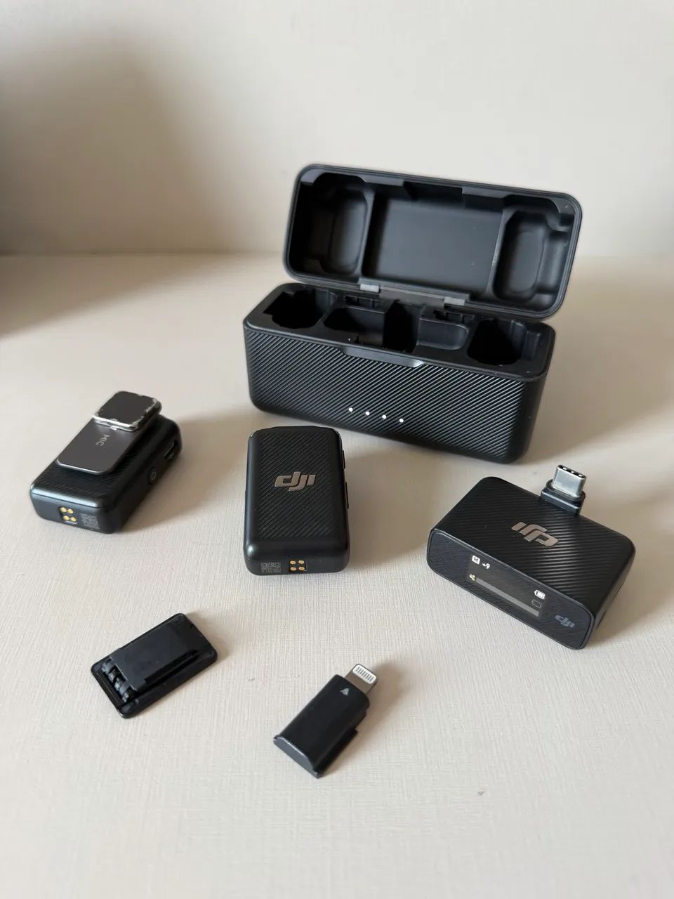 Microfone DJI Mic Mini - Kit Completo - Foto 2