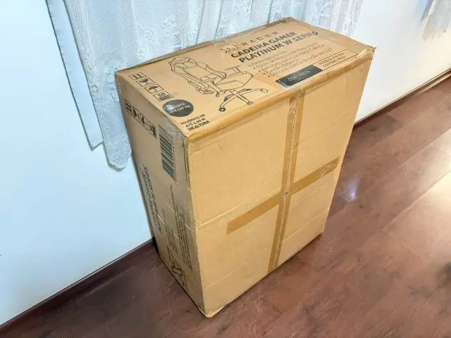 Cadeira Gamer e Escritório XT Racer Platinum W Preta Original - Nova - Foto 5