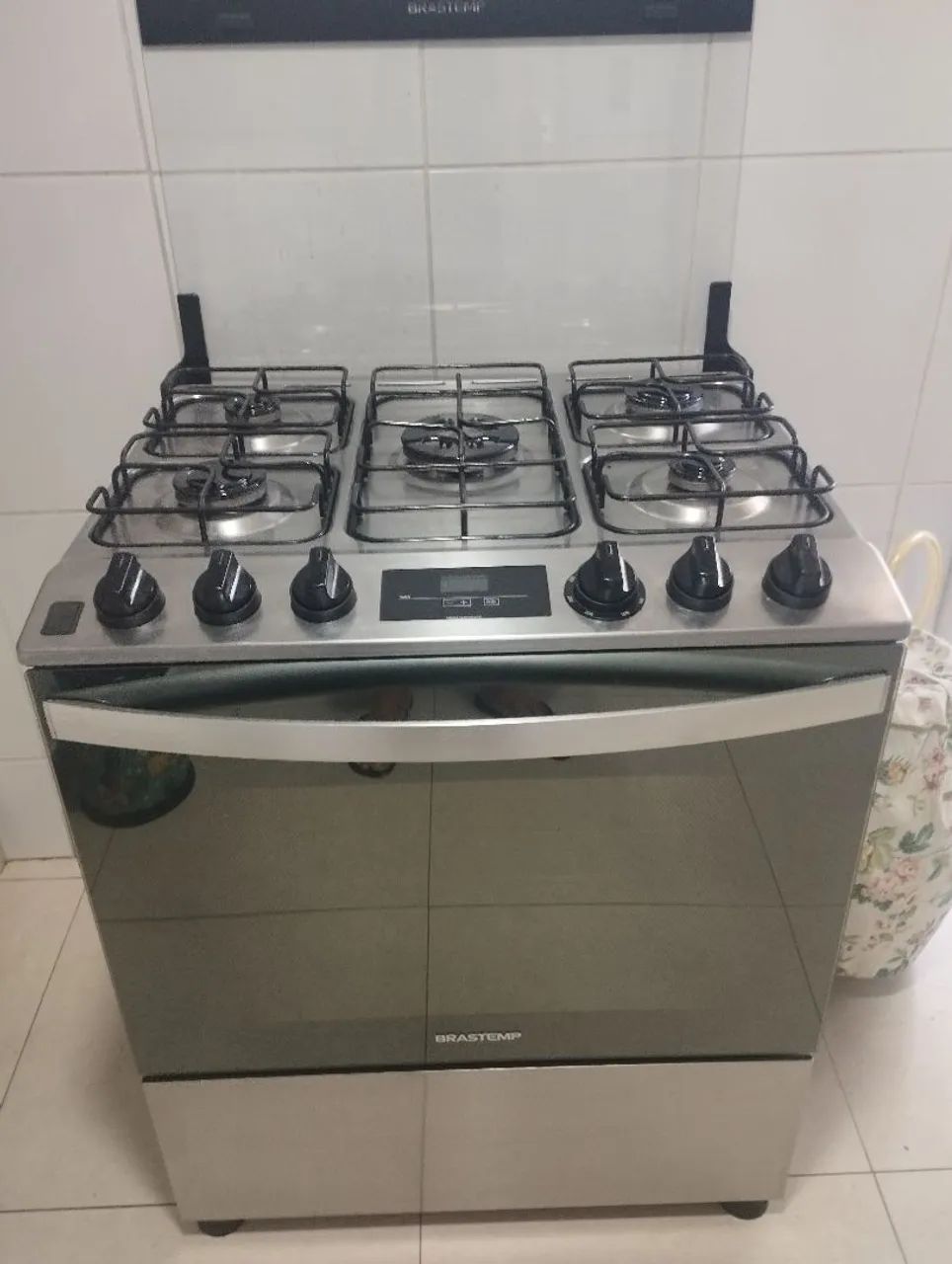 Brastemp Ative! 5 Bocas Inox com timer/painel digital - Foto 2