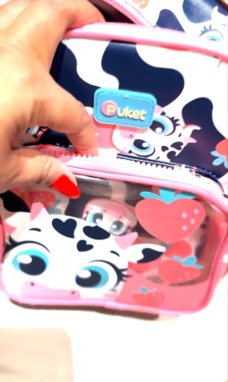 MOCHILA ESCOLAR INFANTIL - PUKET ORIGINAL - Foto 5