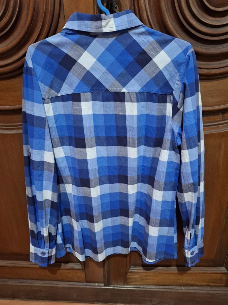 Camisa de manga longa feminina - Foto 2