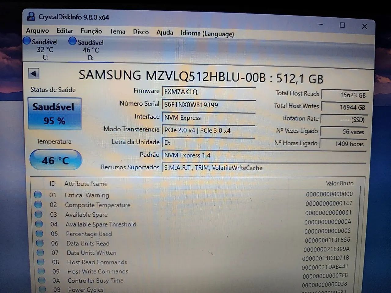 SSD Samsung nvme 512 gb original  - Foto 3