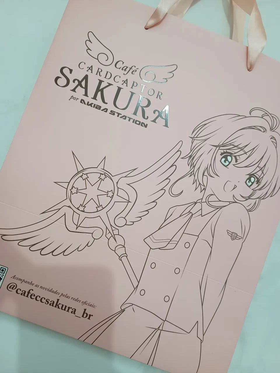 Sacola do Café Sakura Card Captors - Foto 2