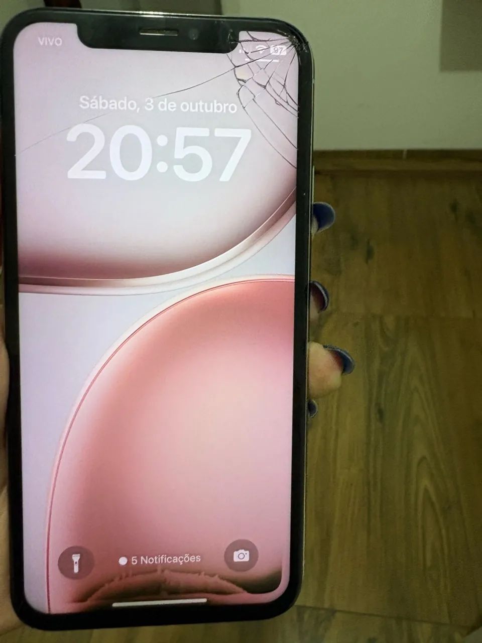 ? iPhone X 64GB ? Branco - Foto 4