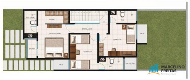 Casa com 3 dormitórios à venda, 111 m² por r$ 451.500 - lagoinha - eusébio/ce - Foto 7