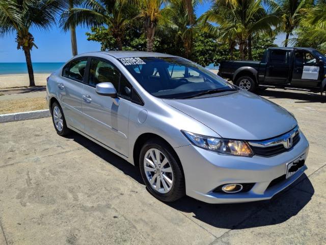 Honda Civic Semi Novo Completo e Automatico 2014 Conservado - Foto 3