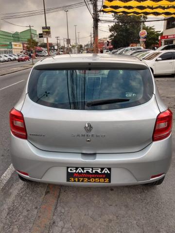 SANDERO 2016 ent: 0 + 990,00 gnv pronta entrega - Foto 6