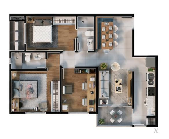 Bal. Camboriú - Apto 2 dorm. c/ Suíte. Novo! - Foto 10