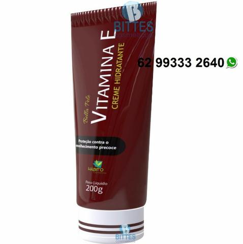 Creme Hidratante Corporal Hábito Cosmético Vitamina E Pele