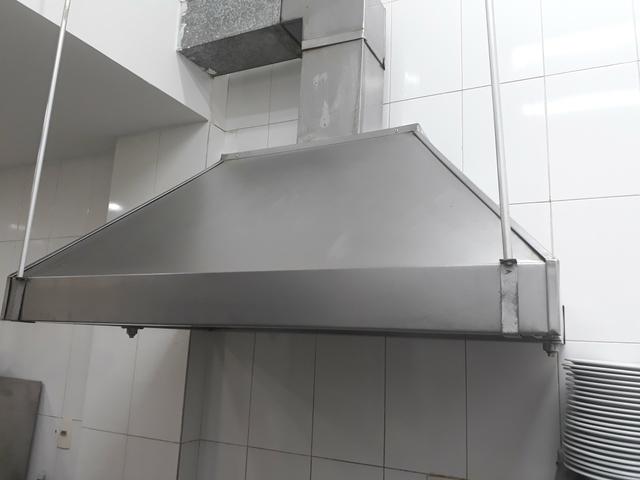 Coifa de inox