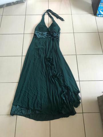Vendo vestido semi novo feata verde musgo - Foto 2