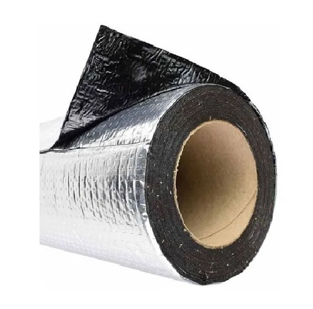 Manta Asfáltica 90cm x 10m Auto Adesiva Aluminizada Laje Telhado - Foto 2