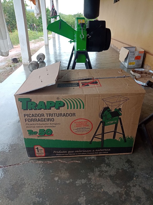 Forrageira Trapp TRF 50 1100$ máquina nova montada apenas pra testar - Foto 4