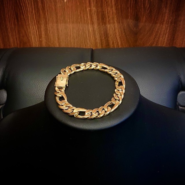 Pulseira em ouro 18k 750 20 gramas - Foto 2