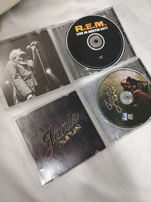 Janis Joplin e R.E.M CDs originais - Foto 2