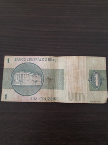 Nota 1 Cruzeiro - Brasil- Usada - Foto 2