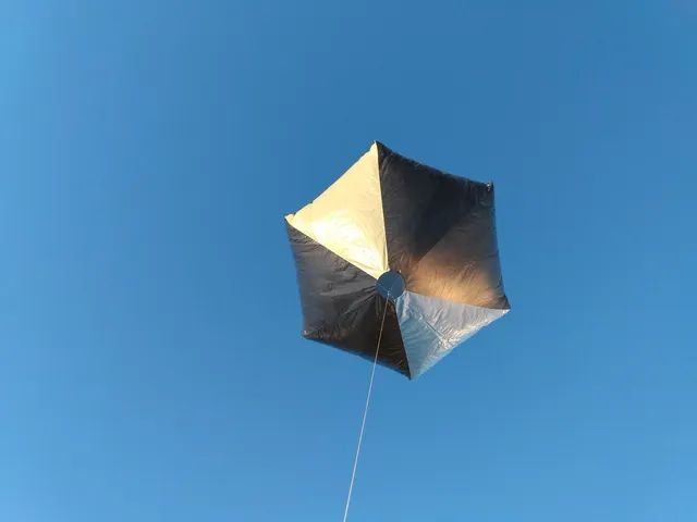 Balão solar ecológico 2 metros kit com 3 unidades (Leia) 