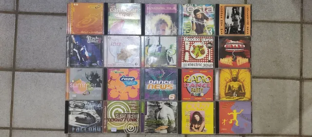 Lote De Cds Coletâneas Eurodance Ítalo House Dance Music