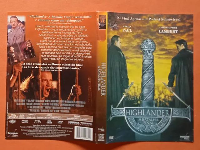 Dvd Highlander A Batalha Final  - Foto 3