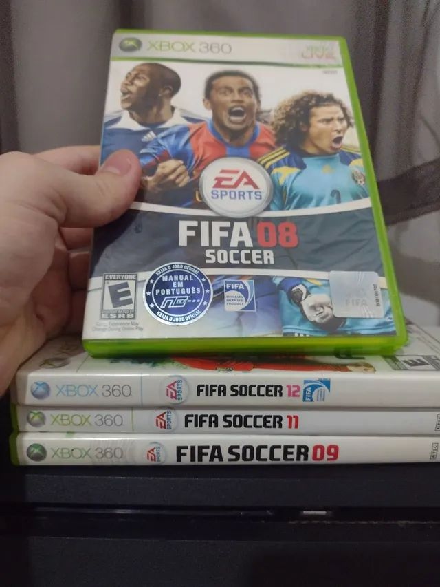 Pack de FIFA - Jogos CLÁSSICOS - Xbox 360 - Videogames - Tijuca