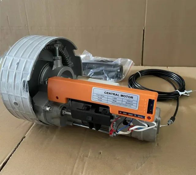 Motor para automatizar porta manual com molas