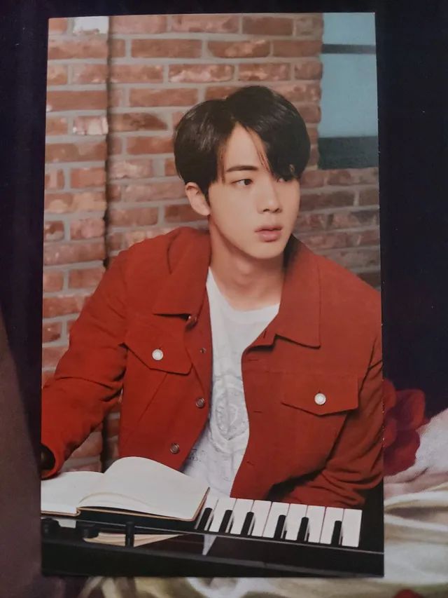 Card BTS Mediheal Jin oficial e original
