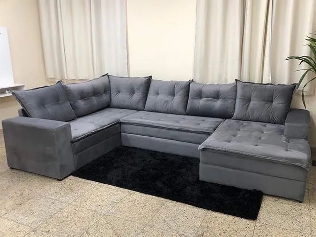 Sofá de Canto Leme Molas Espirais a64