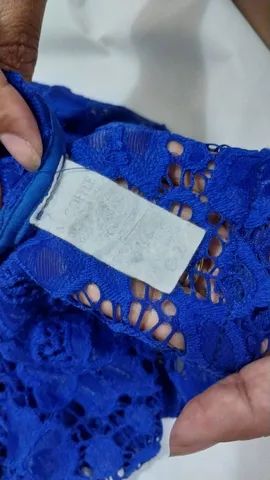 Vestido Formatura Azul Plus Size - Foto 3