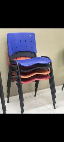 Cadeira fixa empilhavel escritório  - Foto 2