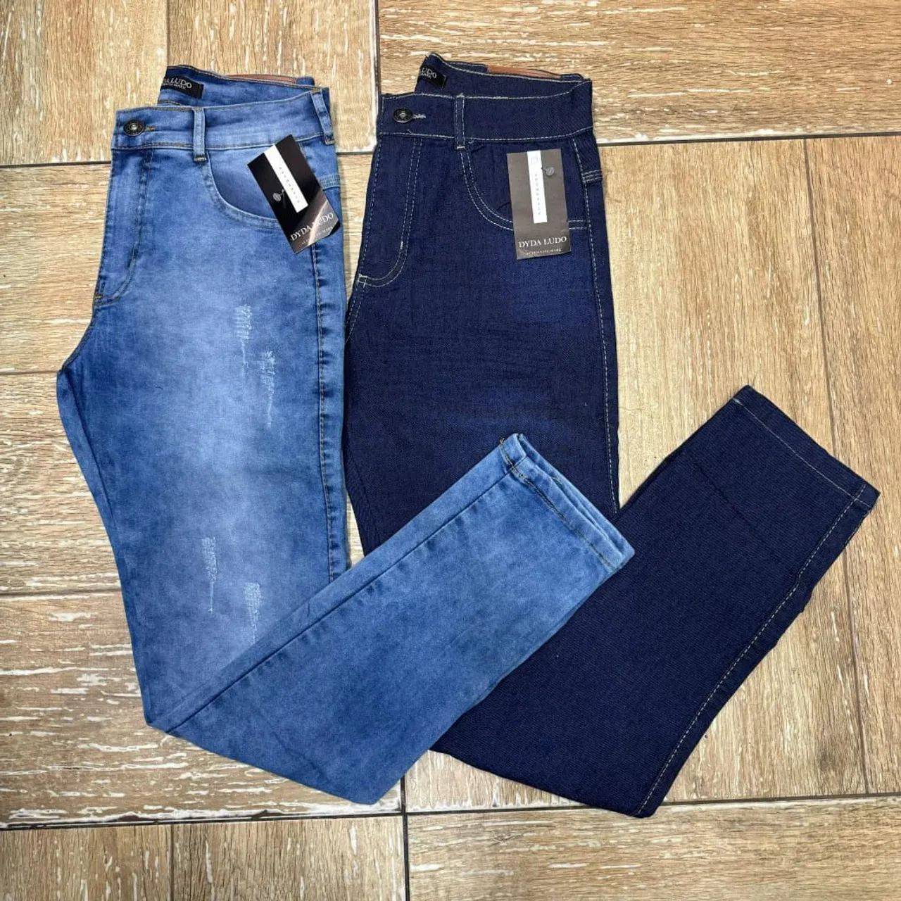 Calças jeans skiny com laycra - Foto 3