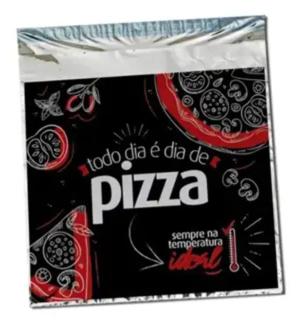 Caixa e saco térmico para pizza 35cm