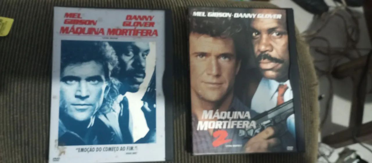 Máquina Mortífera 1 e 2 - DVD