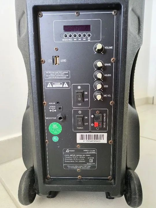 Caixa de Som Amplificada LENOXX 290W - Foto 4