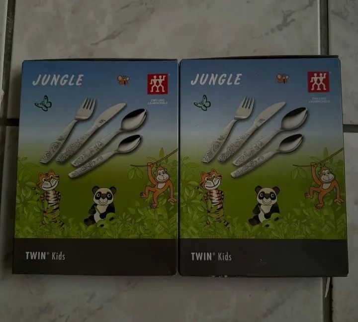 Talheres infantis Zwilling JUNGLE - Novo