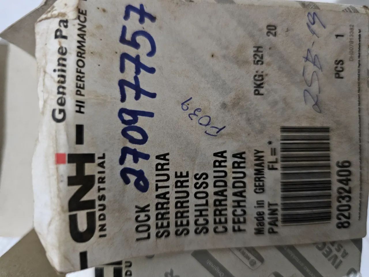 Trator New holand case fechadura porta cabine nova original * - Foto 5