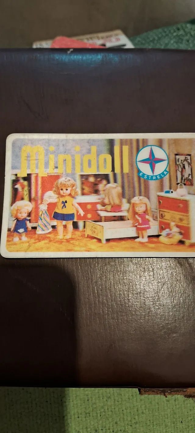 Raríssimo Calendário Antigo Estrela Boneca Mini Doll - Foto 5