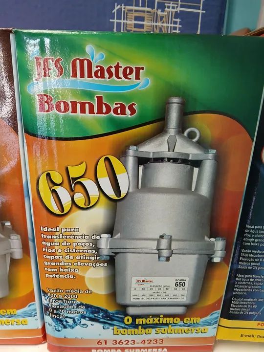 Bomba D' Água Sapo submersa Poço - Foto 5